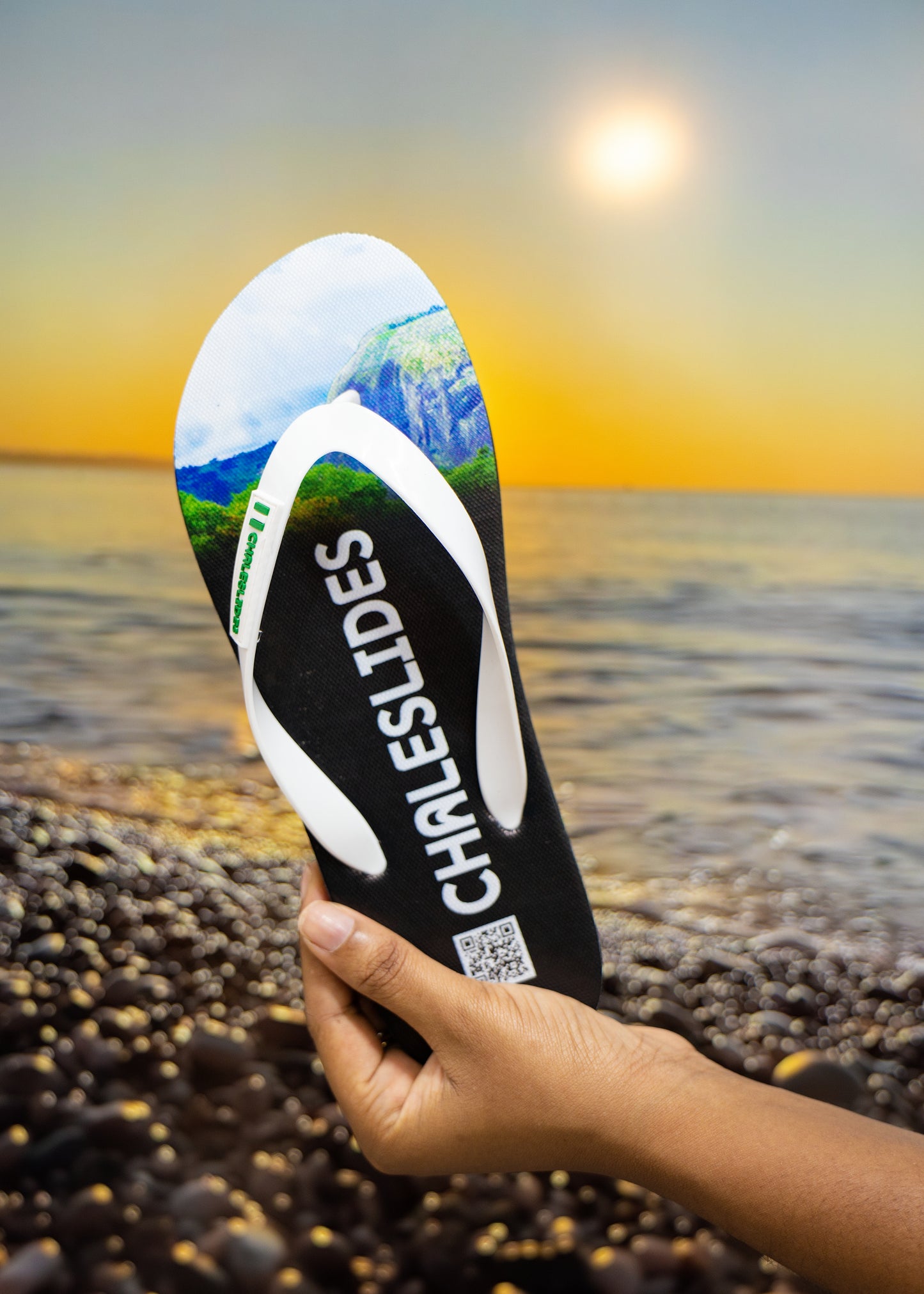 Chaleslides Unisex Beach Flip-Flops